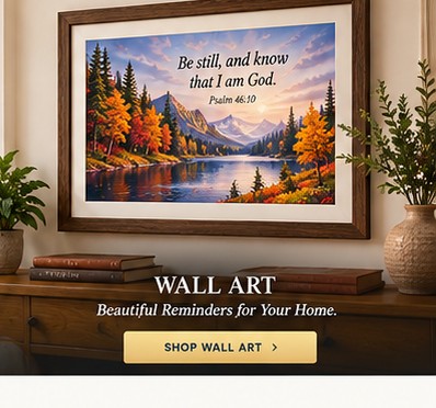 Concept imagery for Scripture Wall Art